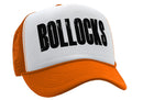 BOLLOCKS - british humor funny joke gag - Vintage Retro Style Trucker Cap Hat - Five Panel Retro Style TRUCKER Cap