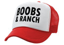 BOOBS AND RANCH - Five Panel Retro Style TRUCKER Cap