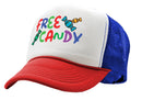 FREE CANDY - Five Panel Retro Style TRUCKER Cap