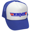 Wingman - TRUCKER HAT - Mesh Cap - Five Panel Retro Style TRUCKER Cap