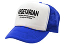 VEGETARIAN - BAD HUNTER - Five Panel Retro Style TRUCKER Cap