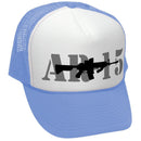 AR-15 - ar15 assault rifle gun rights usa - Adult Trucker Cap Hat - Five Panel Retro Style TRUCKER Cap