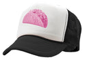 PINK TACO - funny joke gag prank sexy - Vintage Retro Style Trucker Cap Hat - Five Panel Retro Style TRUCKER Cap
