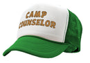 CAMP COUNSELOR - nature wilderness guide tourist - Unisex Adult Trucker Cap Hat - Five Panel Retro Style TRUCKER Cap