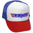 Wingman - TRUCKER HAT - Mesh Cap - Five Panel Retro Style TRUCKER Cap