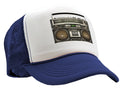 BOOMBOX - classic 80's 90's breakdancing - Vintage Retro Style Trucker Cap Hat - Five Panel Retro Style TRUCKER Cap