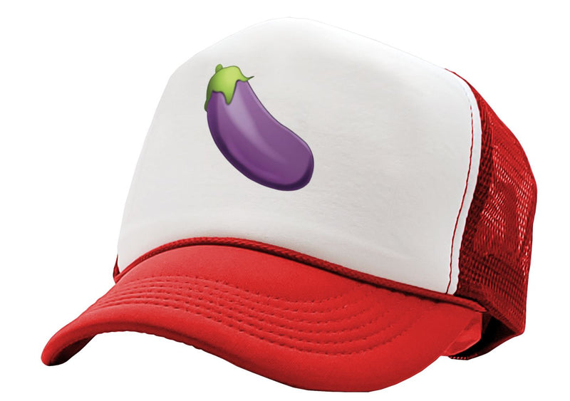 Eggplant boner - Five Panel Retro Style TRUCKER Cap