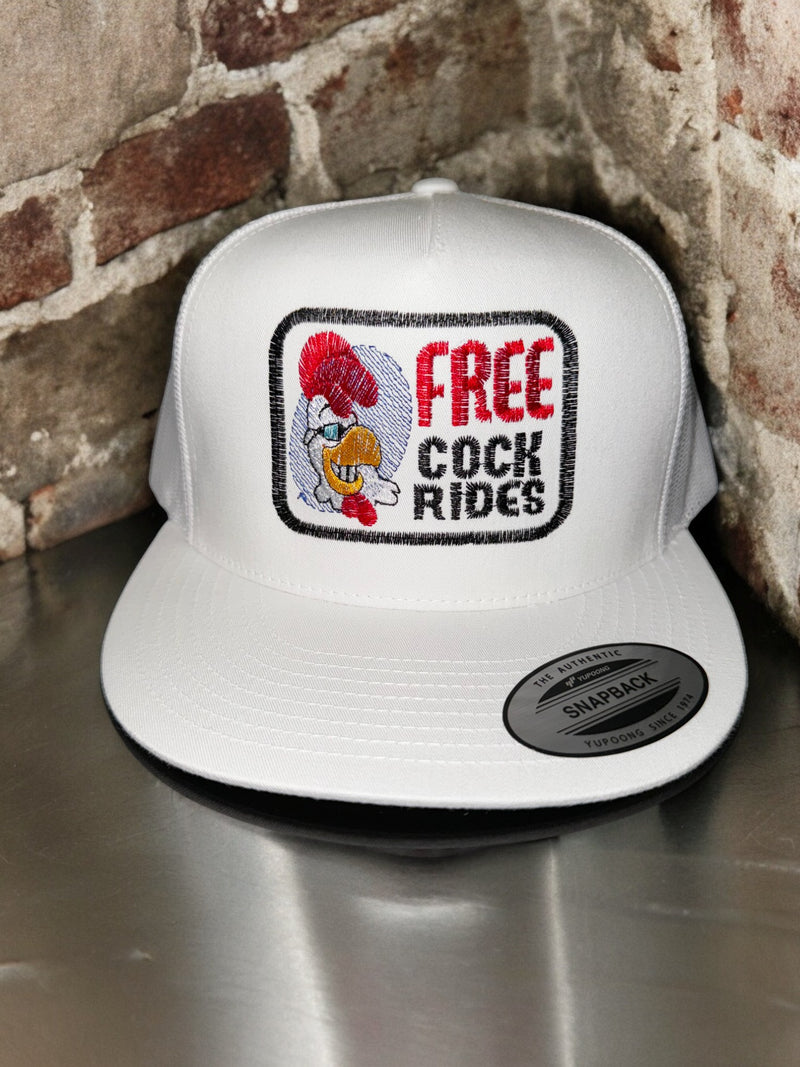 Free Cock Rides - Adjustable Snapback Trucker Hat