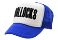 BOLLOCKS - british humor funny joke gag - Vintage Retro Style Trucker Cap Hat - Five Panel Retro Style TRUCKER Cap