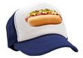 HOT DOG - Concession Truck Fair Carnival Snack - Vintage Retro Style Trucker Cap Hat - Five Panel Retro Style TRUCKER Cap