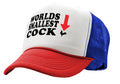 WORLD'S SMALLEST COCK - Five Panel Retro Style TRUCKER Cap