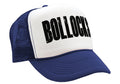 BOLLOCKS - british humor funny joke gag - Vintage Retro Style Trucker Cap Hat - Five Panel Retro Style TRUCKER Cap