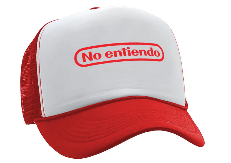 NO ENTIENDO - Five Panel Retro Style TRUCKER Cap