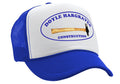 DOYLE HARGRAVES CONSTRUCTION movie - Vintage Retro Style Trucker Cap Hat - Five Panel Retro Style TRUCKER Cap