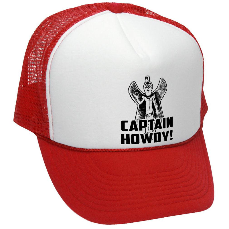 Captain Howdy Pazuzu Trucker Hat - Mesh Cap - Five Panel Retro Style TRUCKER Cap