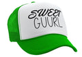 Sweet Guurl - viral video - Vintage Retro Style Trucker Cap Hat - Five Panel Retro Style TRUCKER Cap