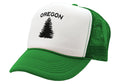 OREGON - us state salem portland beaver - Adult Trucker Cap Hat - Five Panel Retro Style TRUCKER Cap