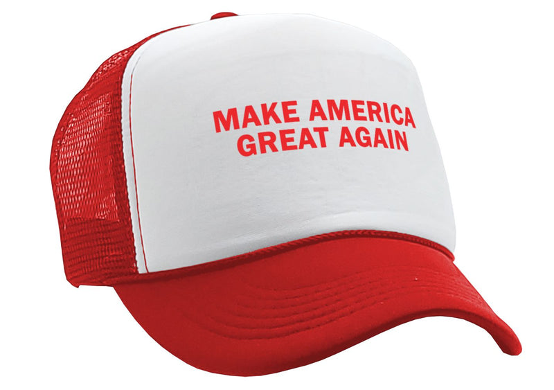 Make America GREAT AGAIN - Five Panel Retro Style TRUCKER Cap