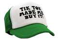 TIK TOK Made Me Buy It - viral video - Vintage Retro Style Trucker Cap Hat - Five Panel Retro Style TRUCKER Cap