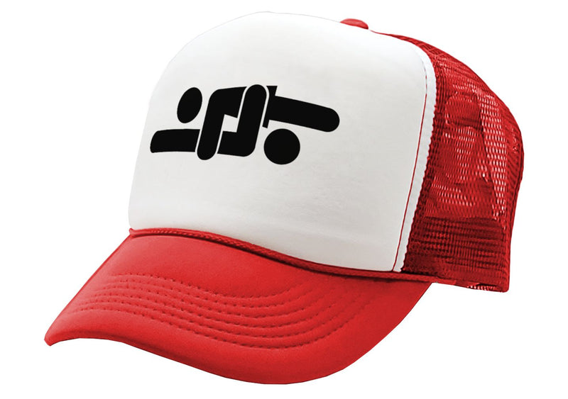EAT OUT - sexy 69 position - Five Panel Retro Style TRUCKER Cap