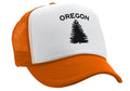 OREGON - us state salem portland beaver - Adult Trucker Cap Hat - Five Panel Retro Style TRUCKER Cap