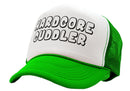 HARDCORE CUDDLER - funny sexy cute - Vintage Retro Style Trucker Cap Hat - Five Panel Retro Style TRUCKER Cap