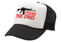 I PLEAD The 2nd AMENDMENT - Five Panel Retro Style TRUCKER Cap