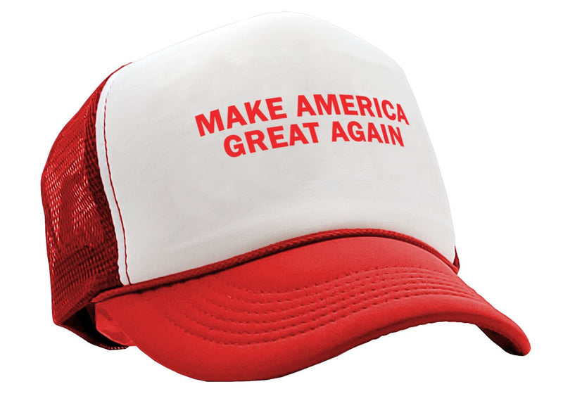 Make America GREAT AGAIN - Five Panel Retro Style TRUCKER Cap