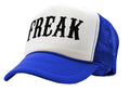 FREAK - sexy party college frat - Vintage Retro Style Trucker Cap Hat - Five Panel Retro Style TRUCKER Cap