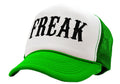 FREAK - sexy party college frat - Vintage Retro Style Trucker Cap Hat - Five Panel Retro Style TRUCKER Cap