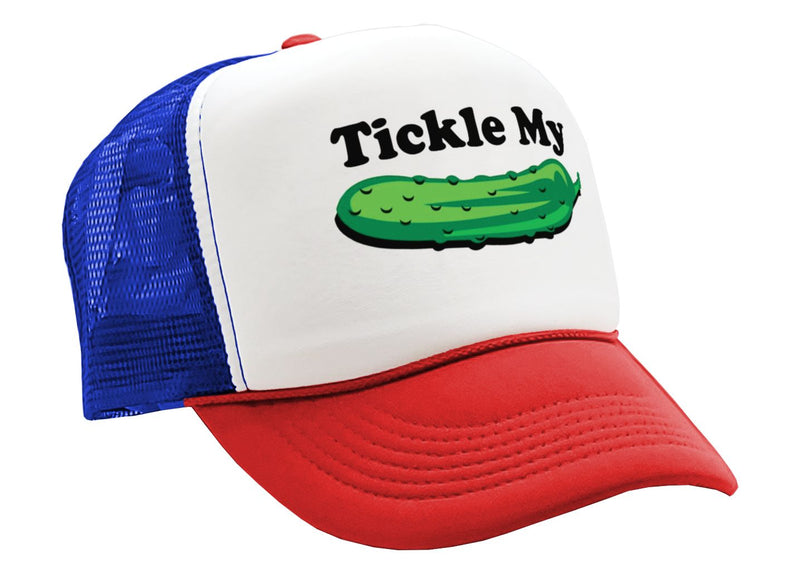 Tickle My Pickle - Five Panel Retro Style TRUCKER Cap