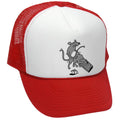 Rat Fucker funny party Trucker Hat - Mesh Cap - Five Panel Retro Style TRUCKER Cap