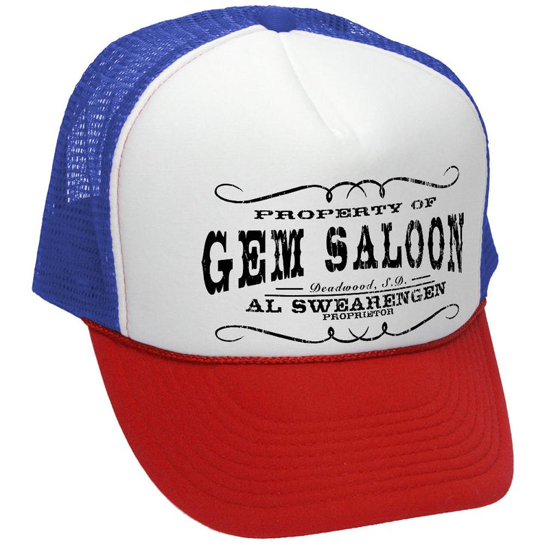 GemSaloon Trucker Hat - Five Panel Retro Style TRUCKER Cap