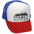 Phuket - Let's Go Trucker Hat - Mesh cap - Five Panel Retro Style TRUCKER Cap