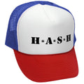 hash Trucker Hat - Mesh Cap - Five Panel Retro Style TRUCKER Cap