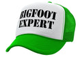 BIGFOOT EXPERT - squatchin sasquatch spook - Vintage Retro Style Trucker Cap Hat - Five Panel Retro Style TRUCKER Cap