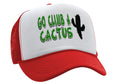 GO CLIMB a CACTUS - Five Panel Retro Style TRUCKER Cap