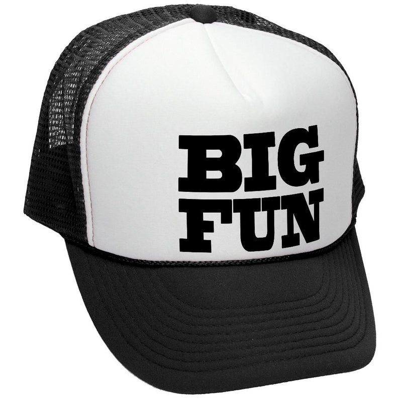 Big Fun Trucker Hat - Mesh Cap - Five Panel Retro Style TRUCKER Cap