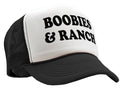 Boobies and Ranch - Vintage Retro Style Trucker Cap Hat - Five Panel Retro Style TRUCKER Cap