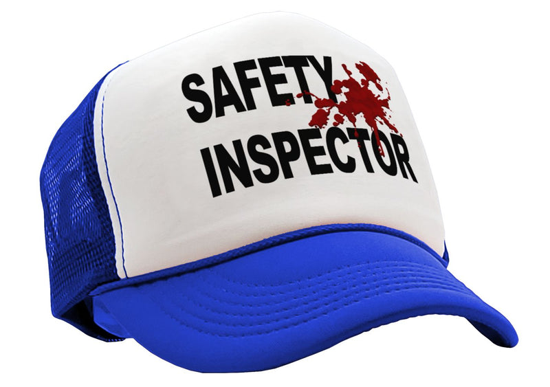 SAFETY INSPECTOR - Five Panel Retro Style TRUCKER Cap