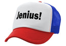 JENIUS! - Five Panel Retro Style TRUCKER Cap
