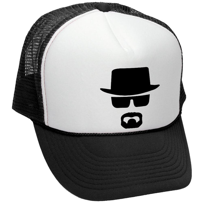 The One Who Knocks Trucker Hat - Mesh Cap - Five Panel Retro Style TRUCKER Cap