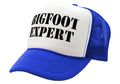 BIGFOOT EXPERT - squatchin sasquatch spook - Vintage Retro Style Trucker Cap Hat - Five Panel Retro Style TRUCKER Cap