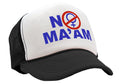 NO MAAM - funny bundy married show - Vintage Retro Style Trucker Cap Hat - Five Panel Retro Style TRUCKER Cap