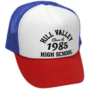 Hill Valley High School Trucker Hat - Mesh Cap - Five Panel Retro Style TRUCKER Cap