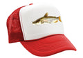 CATFISH - lake fish pond angler fishing - Vintage Retro Style Trucker Cap Hat - Five Panel Retro Style TRUCKER Cap