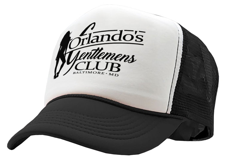 ORLANDOS GENTLEMENS CLUB - strip mafia - Vintage Retro Style Trucker Cap Hat - Five Panel Retro Style TRUCKER Cap