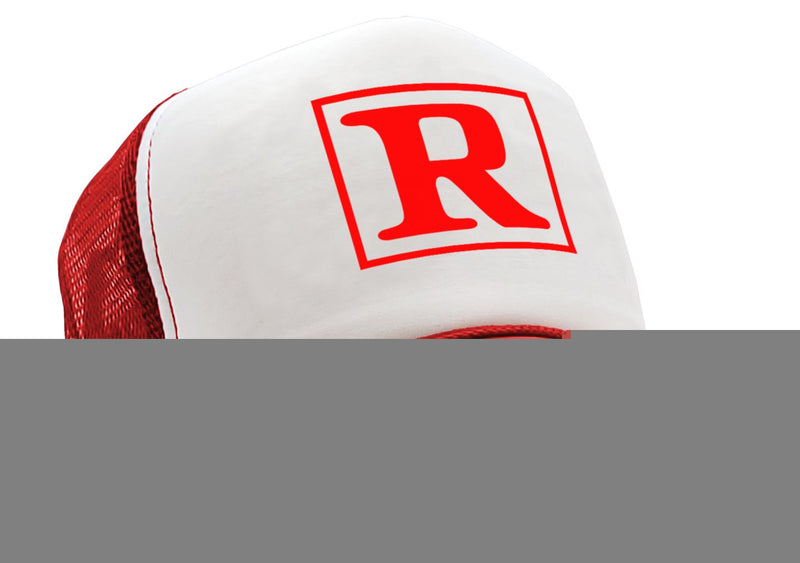 RATED R - Five Panel Retro Style TRUCKER Cap