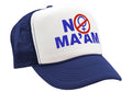 NO MAAM - funny bundy married show - Vintage Retro Style Trucker Cap Hat - Five Panel Retro Style TRUCKER Cap