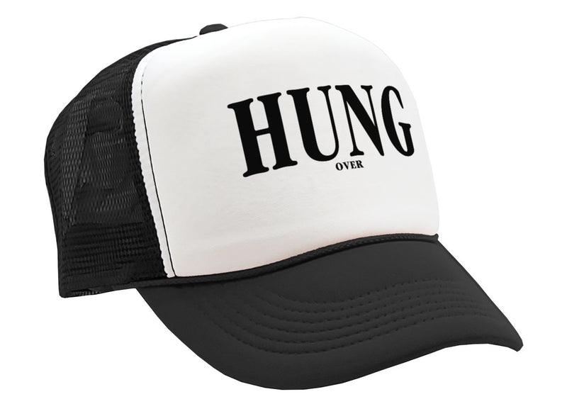 HUNG OVER - Five Panel Retro Style TRUCKER Cap